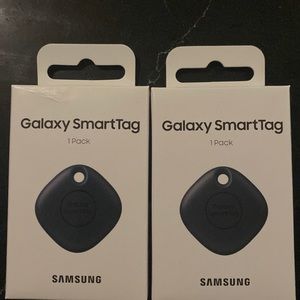 Galaxy Smart Tag black. 2 NIB unopened packages of 1 each smart tag.